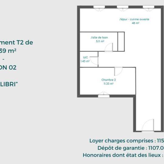  Annonces CRAPONNE : Apartment | LYON (69002) | 69 m2 | 1 157 € 